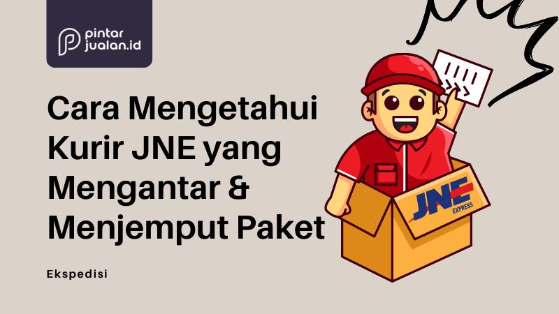 Cara mengetahui kurir jne yang mengantar & menjemput paket