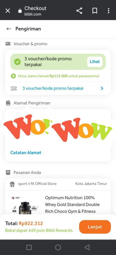 Potongan banyak di shopback