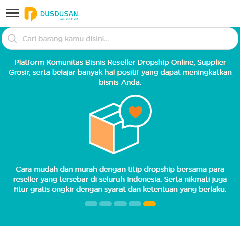 Dusdusan reseller dropshipper