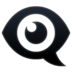 Eye in speech bubble