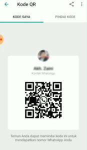 Cara scan barcode qr code whatsapp