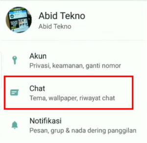 Cara menghapus whatsapp di android