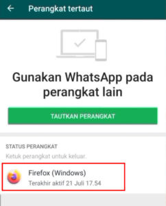 Cara menghapus whatsapp di android