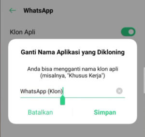 Cara instal 2 whatsapp di android