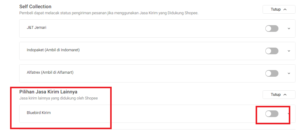 Pilih jasa bluebird kirim