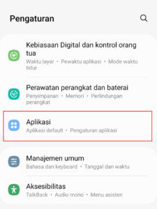 Cara menghapus whatsapp di android