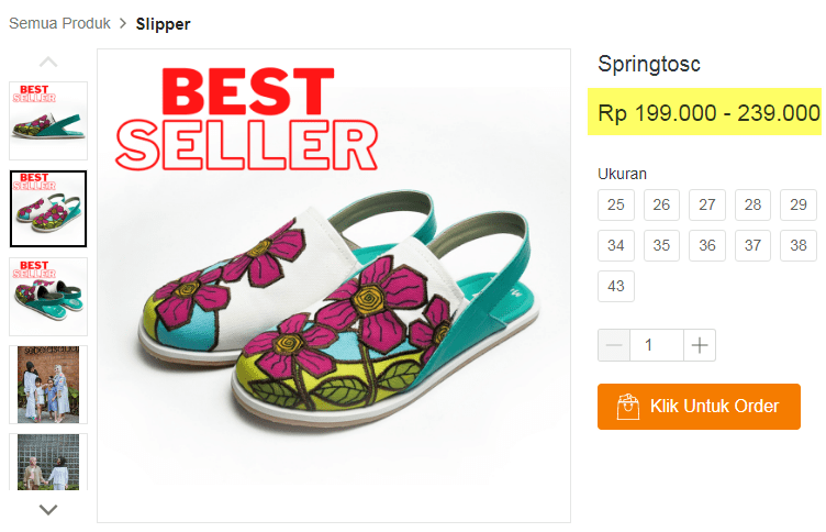 Ide usaha sampingan sepatu lukis