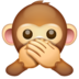 Speak-no-evil monkey