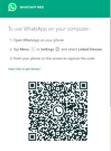 Cara scan barcode qr code whatsapp