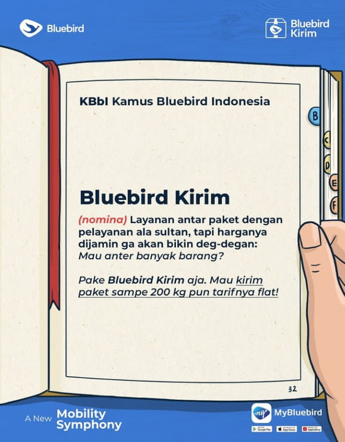 Informasi ongkir bluebird kirim