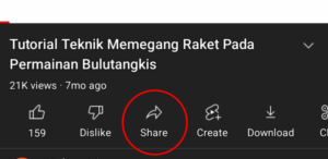 Cara share video youtube ke whatsapp