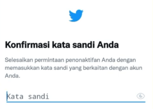 Cara hapus akun twitter