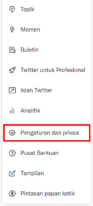 Cara mengetahui email twitter yang lupa