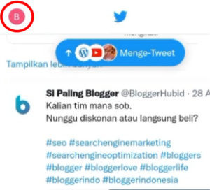 Cara mengetahui email twitter yang lupa