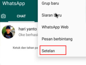 Cara menghapus whatsapp di android