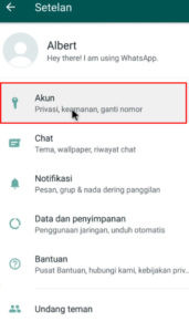 Cara menghapus whatsapp di android