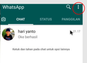 Cara menghapus whatsapp di android