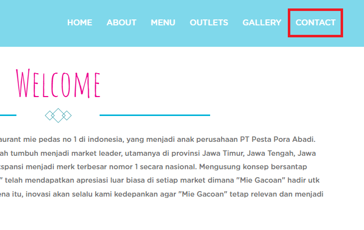 Franchise mie gacoan pertama