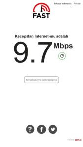 Cara mengukur kecepatan internet