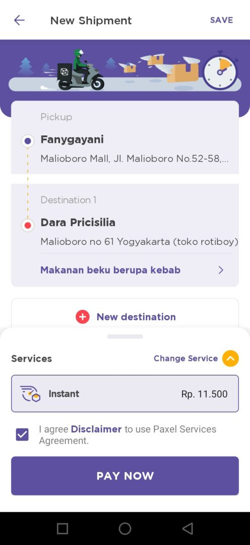 Cara mengirim barang dengan paxel box