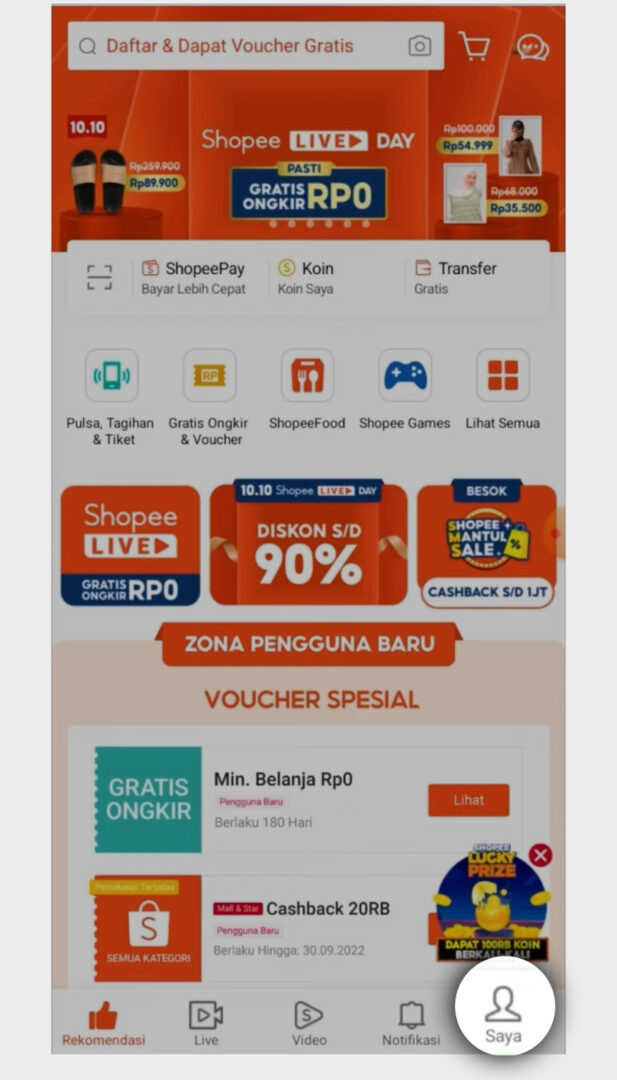 Rekber shopee - saya kanan bawah