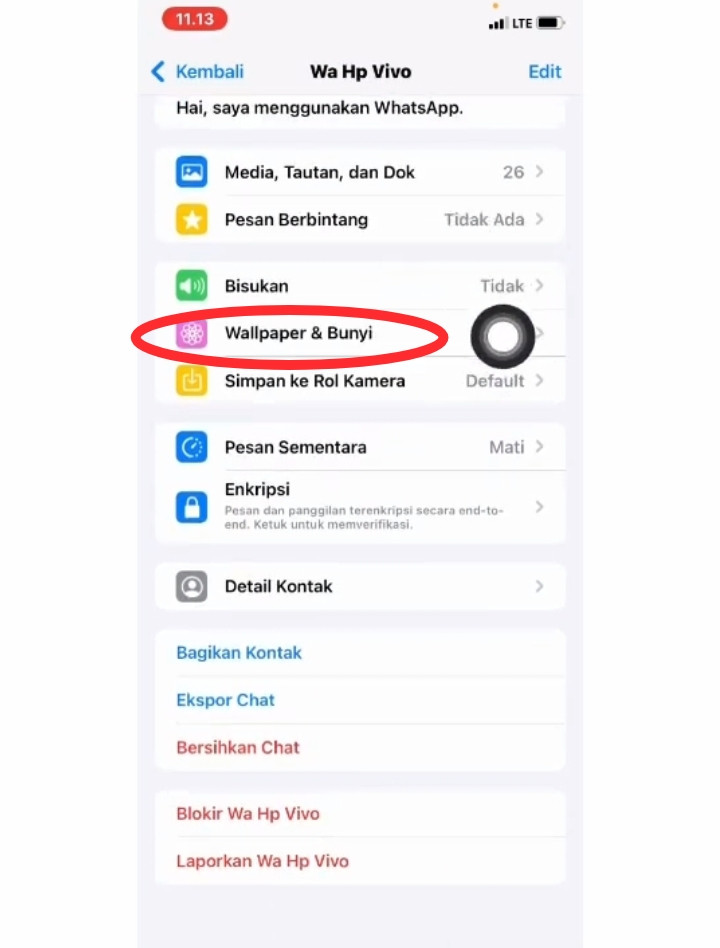 Cara ganti wallpaper whatsapp iphone