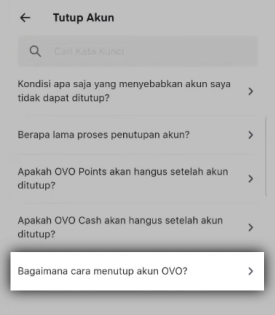 Cara menghapus akun ovo - bagaimana cara menutup akun ovo