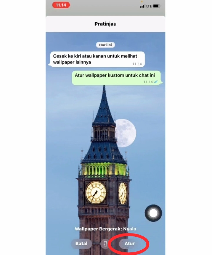 Cara ganti wallpaper whatsapp iphone