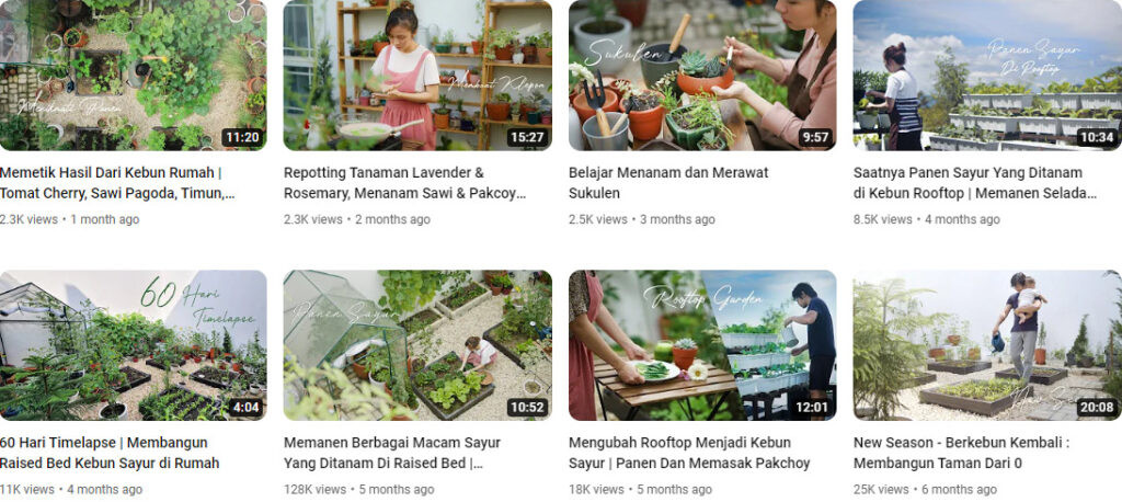 Jenis konten yang paling banyak diminati di youtube