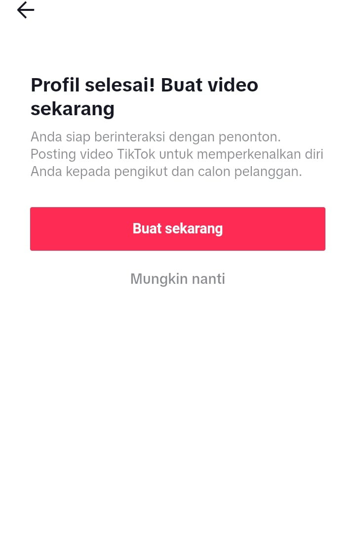 Akun bisnis tiktok untuk apa