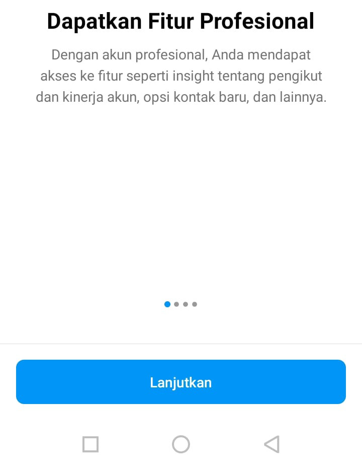 Cara membuat bio bisnis di instagram