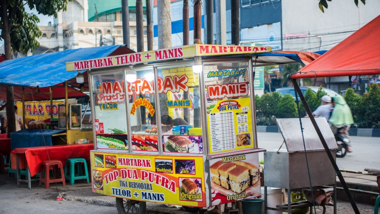 Cara jualan di alun-alun