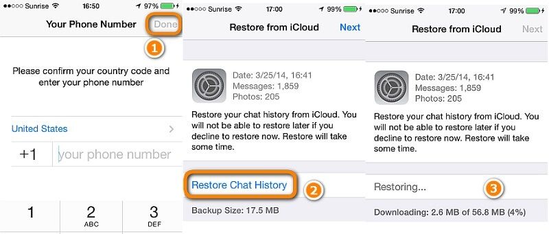 cara lengkap restore chat whatsapp di apple iphone