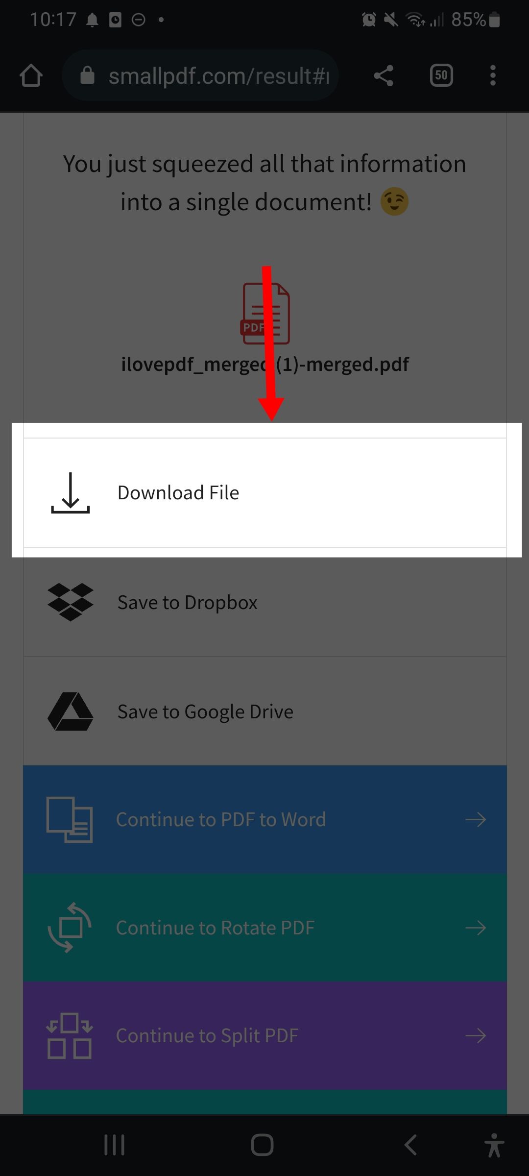 cara combine file pdf di android tanpa aplikasi gratis