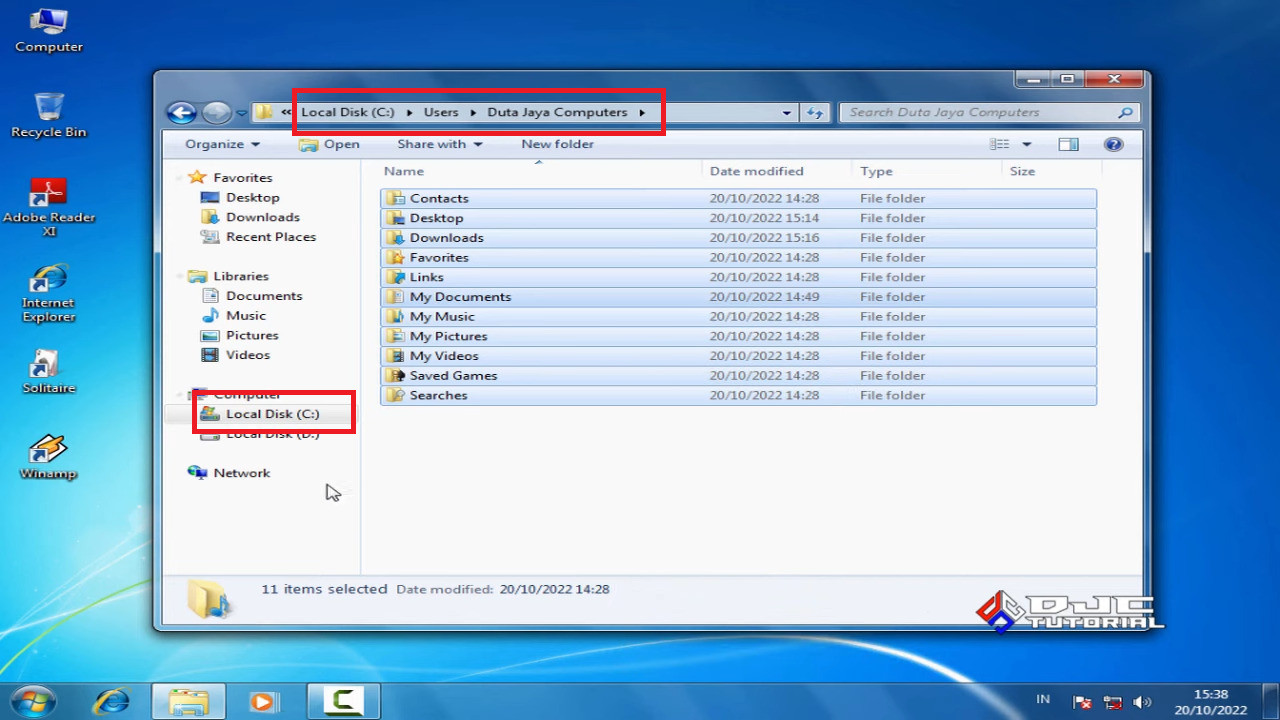 Cara instal windows 7