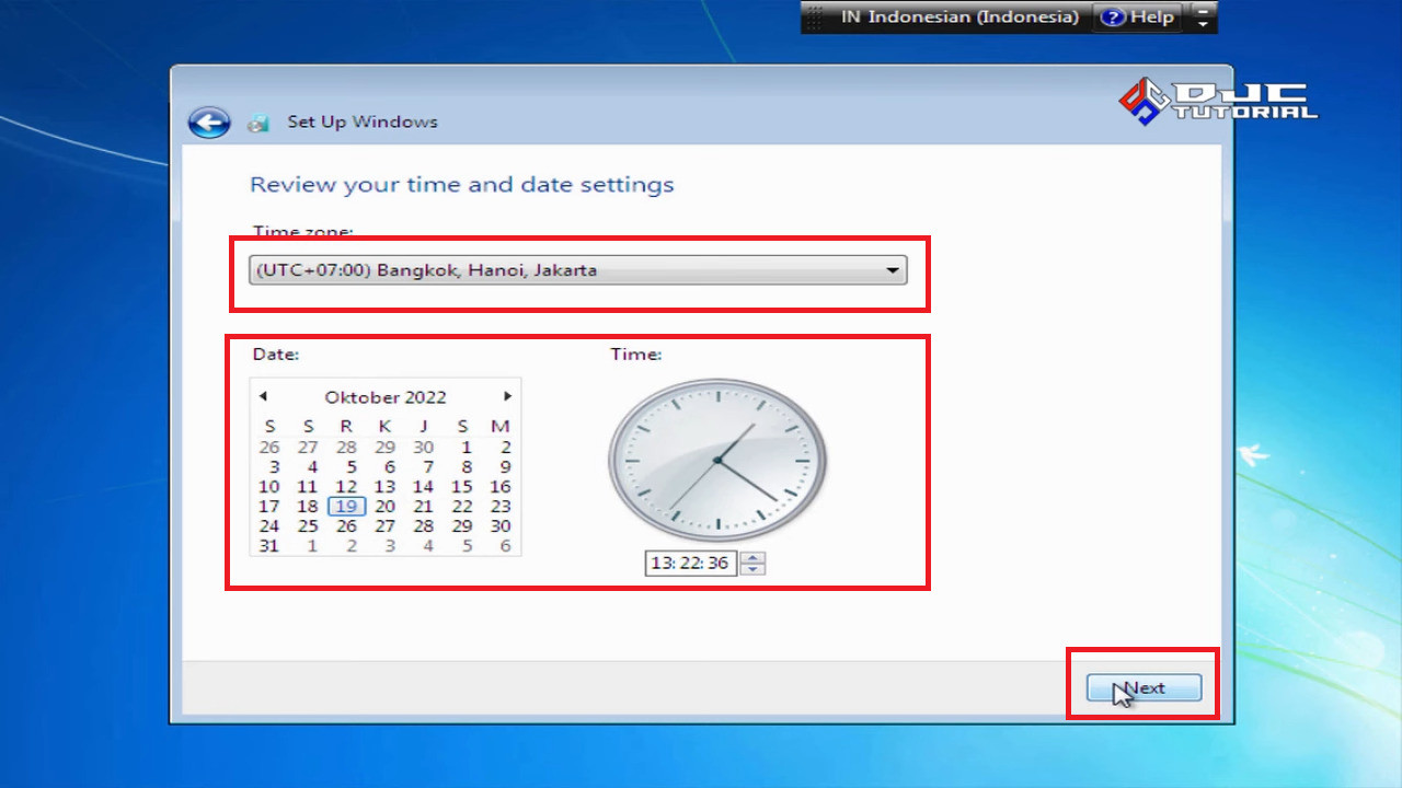 cara menginstal windows 7