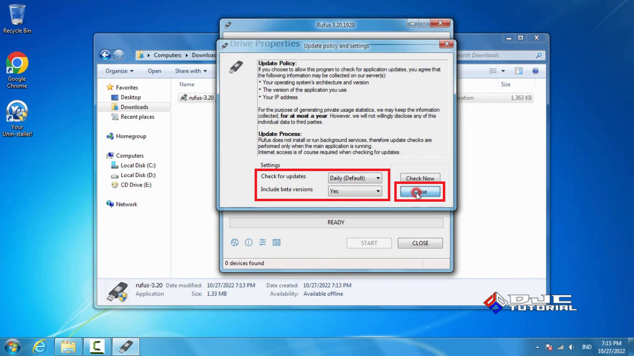 cara menginstal windows 7