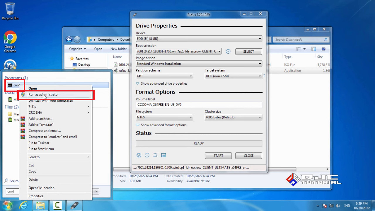 Cara instal windows 7 pakai flashdisk