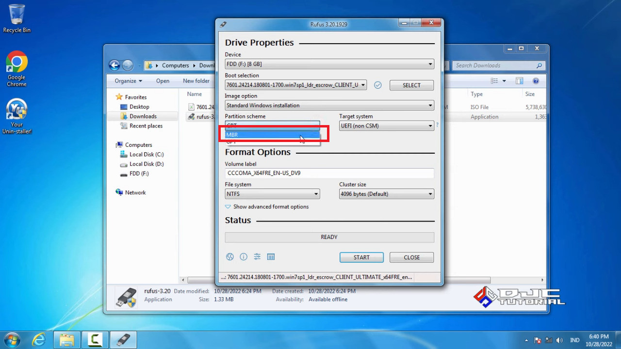 Cara instal windows 7 pakai flashdisk