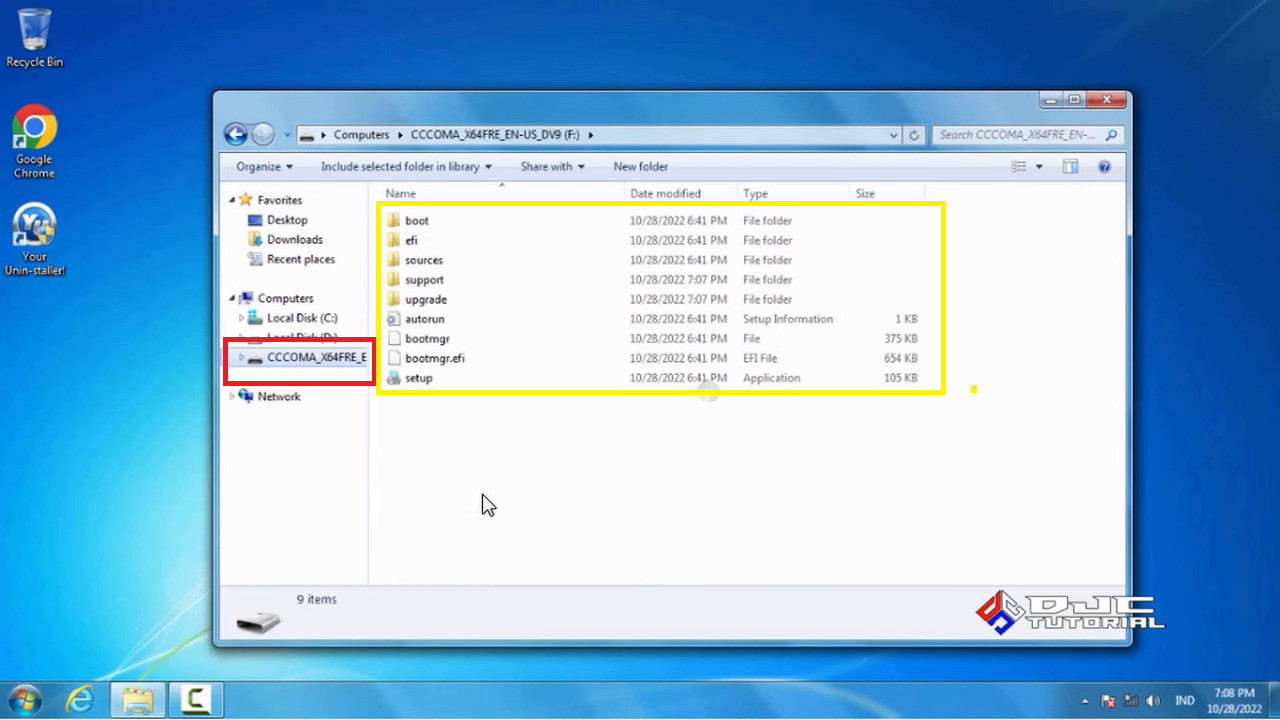 Cara instal windows 7 pakai flashdisk