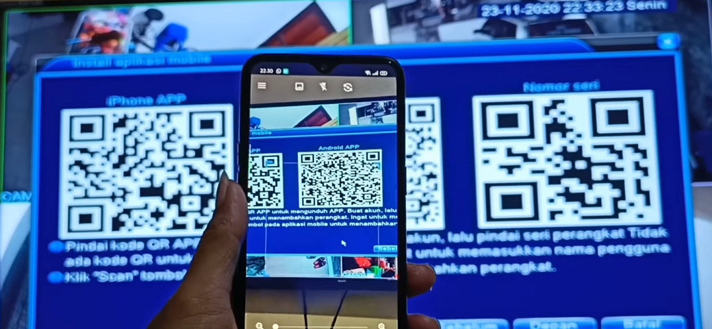 cara menyambungkan CCTV ke hp android