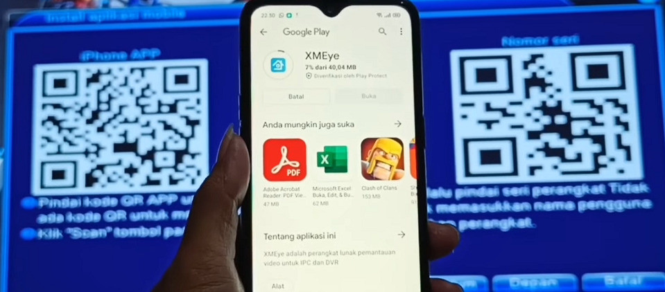 cara menyambungkan CCTV ke hp android