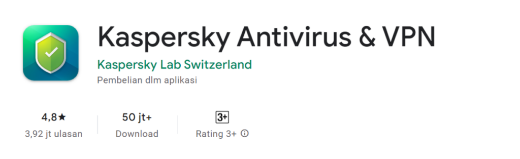 aplikasi antivirus - kaspersky