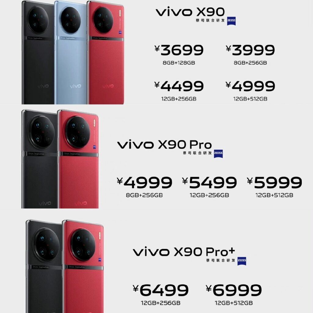 vivo x90 pro dan vivo x90