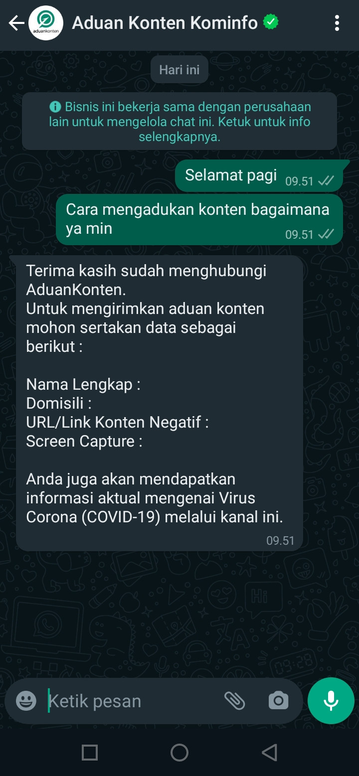 cara melaporkan penipuan online via pulsa