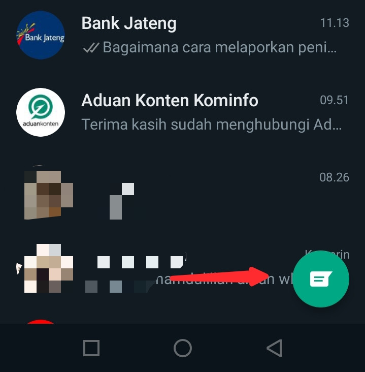 cara melaporkan nomor penipuan via wa