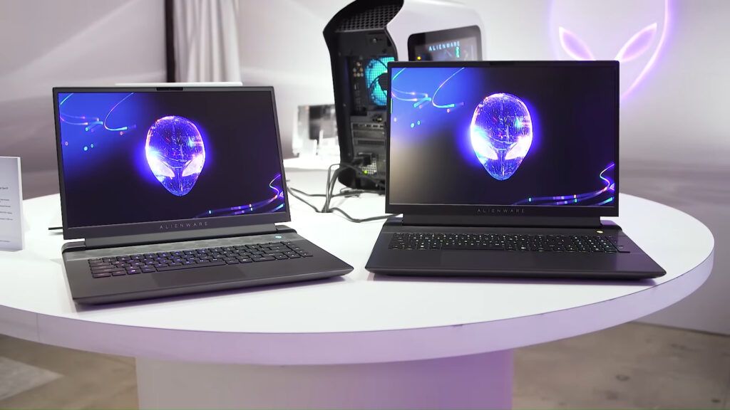Dell Alienware M series (m18 & m16) and X series (x16 & x14) first look at CES 2023
