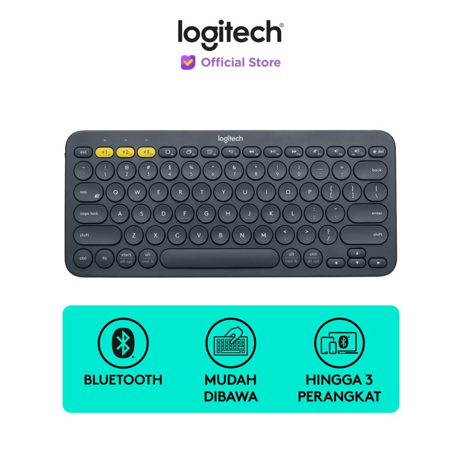 keyboard terbaik 2023 - logitech k380 - 2