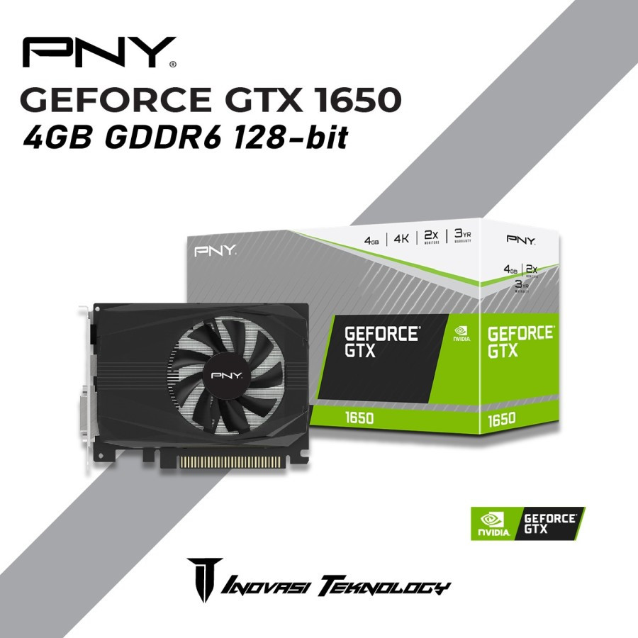 merk vga terbaik - pny gtx 1650