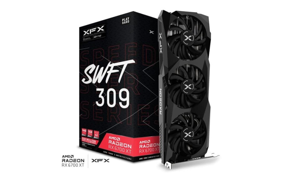 merk vga terbaik - xfx swift 309 - AMD RADEON RX 6700 XT